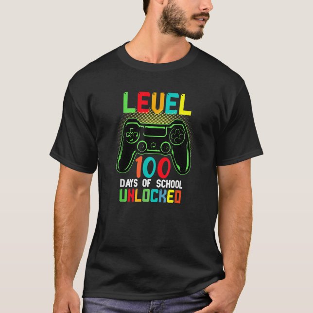 T-shirt 100th Day Of School Teachers Students Kids 100 Day (Devant)