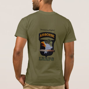 T-shirt 101e abn division aéroportée hurlant des aigles