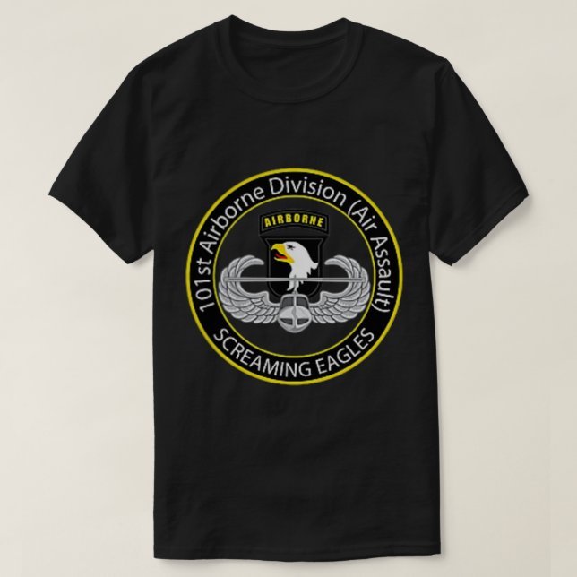 T-shirt 101e Bataille aérienne aéroportée (Design devant)