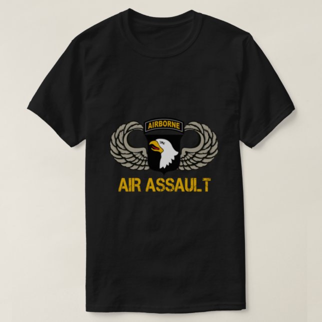 T-shirt 101e division aéroportée Assaut aérien (Design devant)