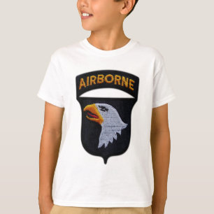 T-shirt 101e division aéroportée de l'ABN hurlant sur de