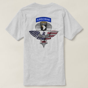 T-shirt 101e division aéroportée "Eagles hurlants"