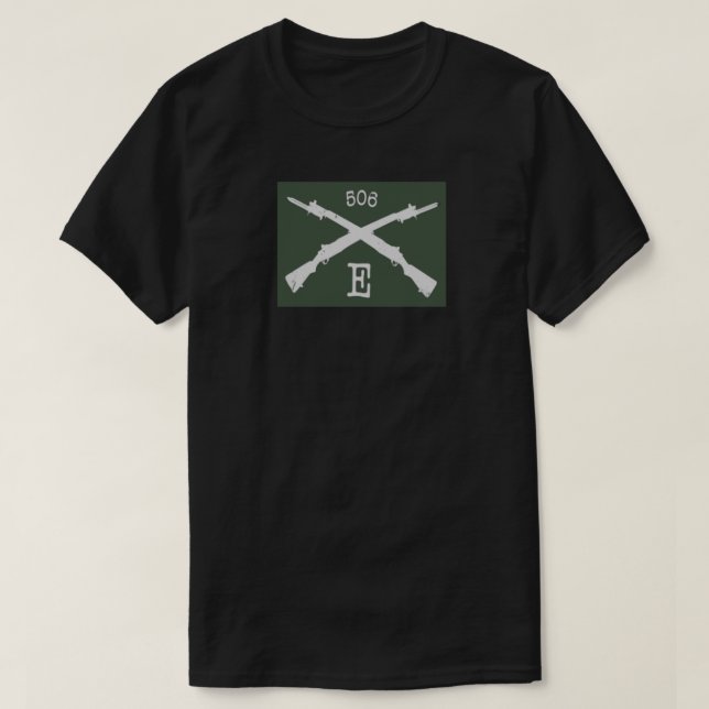 T-shirt 101e division aéroportée Easy Company 506e Essenti (Design devant)