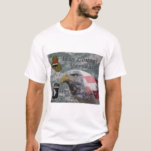 T-shirt 101e Division aéroportée Irak Vétéran de combat