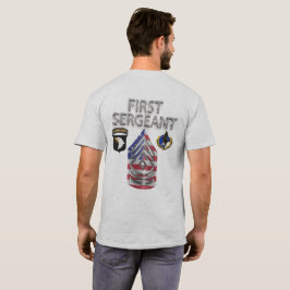 T-shirt 101e division aéroportée Premier sergent