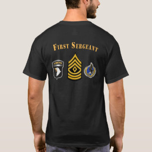 T-shirt 101e division aéroportée Premier sergent