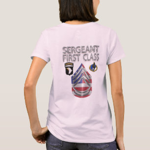 T-shirt 101e division aéroportée Sergent de première class