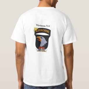 T-shirt 101e guerre du vietnam contre les aigle