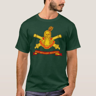 T-shirt 101e Régiment d'artillerie de campagne DUI w Br Ri