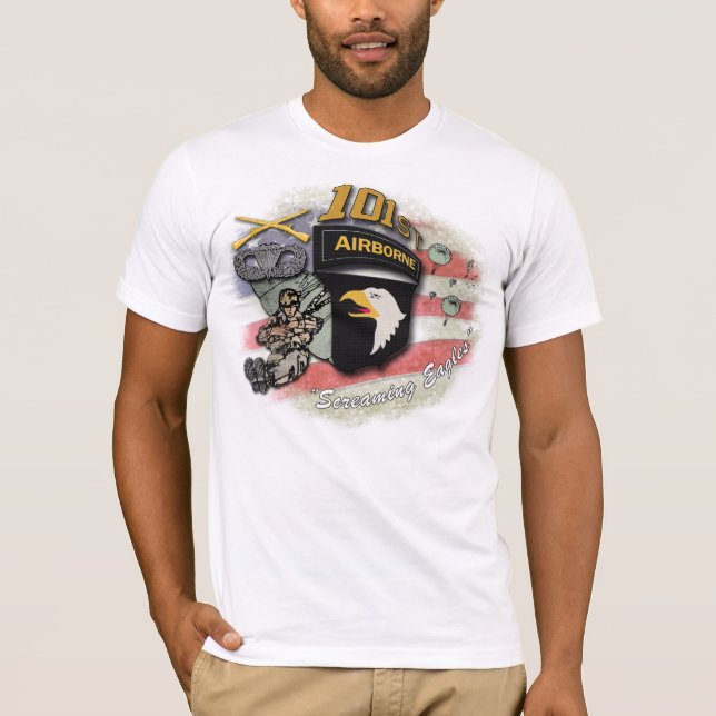 T-shirt 101st Division Aéroportée (Devant)