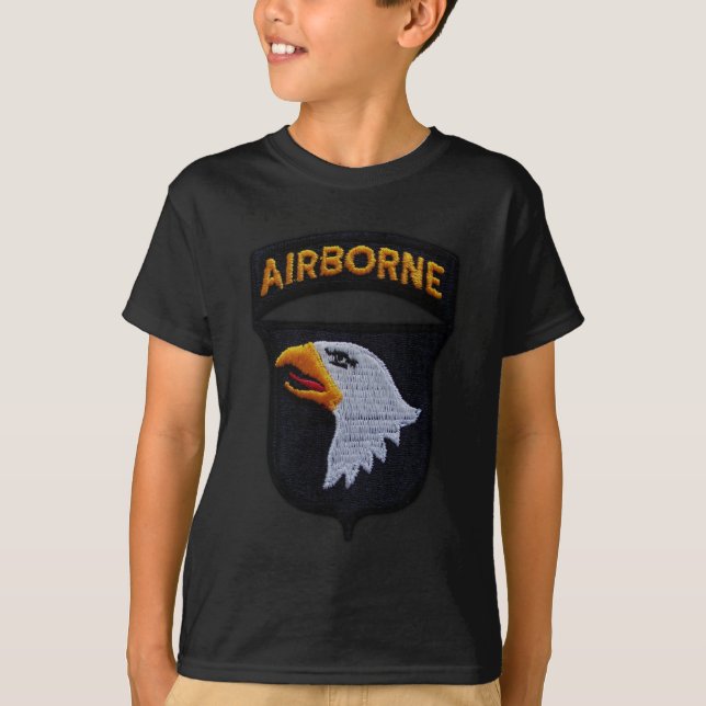 T-shirt 101st Division Aéroportée d'ABN criant des (Devant)