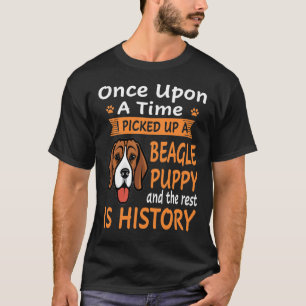 T-shirt 104 Un À La Fois - Chiot Beagle