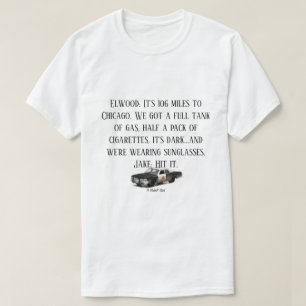 T-shirt 106 Miles À Chicago - Une Chemise MisterP