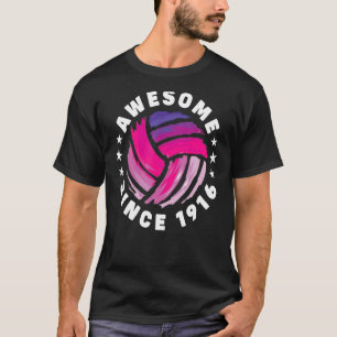 T-shirt 106e anniversaire stupéfiant depuis 1916 106 ans V