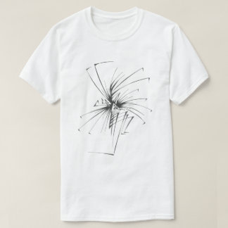 T-shirt 108 Art abstrait tribal noir et blanc Tattoo
