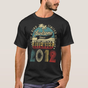 T-shirt 10 Ans 10e anniversaire Awesome depuis Novembe