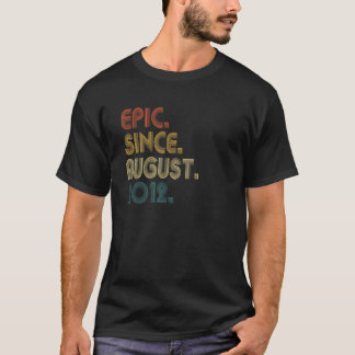 T-shirt 10 ans Epic depuis août 2012 10e anniversaire