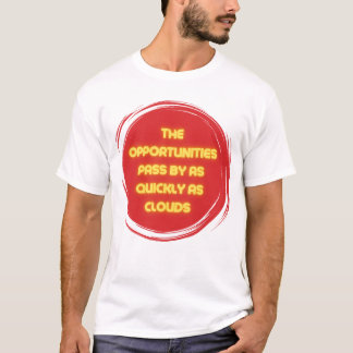 T-shirt 10 cours laissez-passer emploi étudiant
