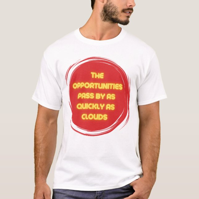 T-shirt 10 cours laissez-passer emploi étudiant (Devant)