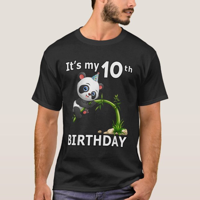 T-shirt 10 Panda 10E Py Animal Panda (Devant)