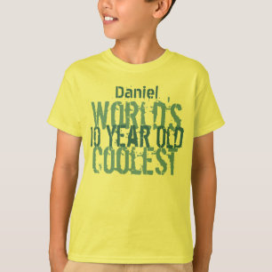 T-shirt 10e anniversaire Gift Le meilleur garçon de 10 an