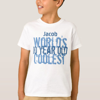 T-shirt 10e anniversaire Gift Le meilleur garçon de 10 ans