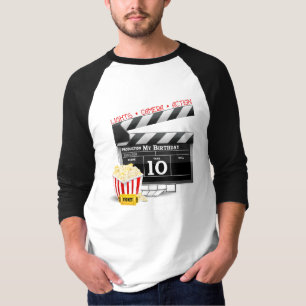 T-shirt 10e anniversaire Hollywood Movie Party