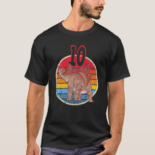 T-shirt 10E Anniversaire I Stegosaurus Stenops I Match Fam