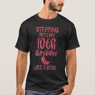 T-shirt 10e anniversaire Pénétrer dans mon 10e Anniversair
