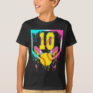 T-shirt 10e anniversaire Softll Home Plate Drip Glace 10 a