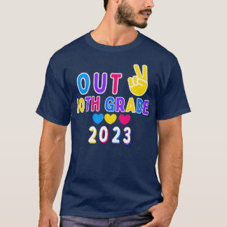 T-shirt 10e Classe De 2023 Jour De Graduation