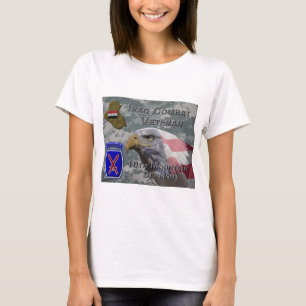 T-shirt 10e Division de la montagne Irak Vétérinaire de co