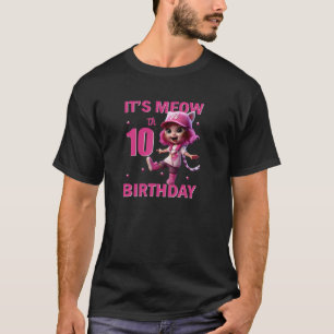T-shirt 10e fête d'anniversaire 10 ans Awesome Anniversair