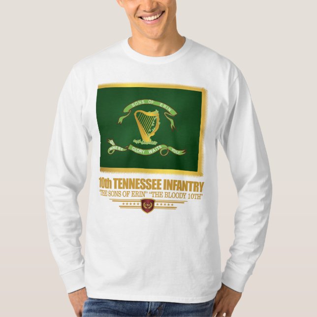 T-shirt 10e infanterie du Tennessee (Devant)