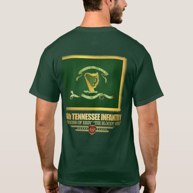 T-shirt 10e infanterie du Tennessee (Dos)