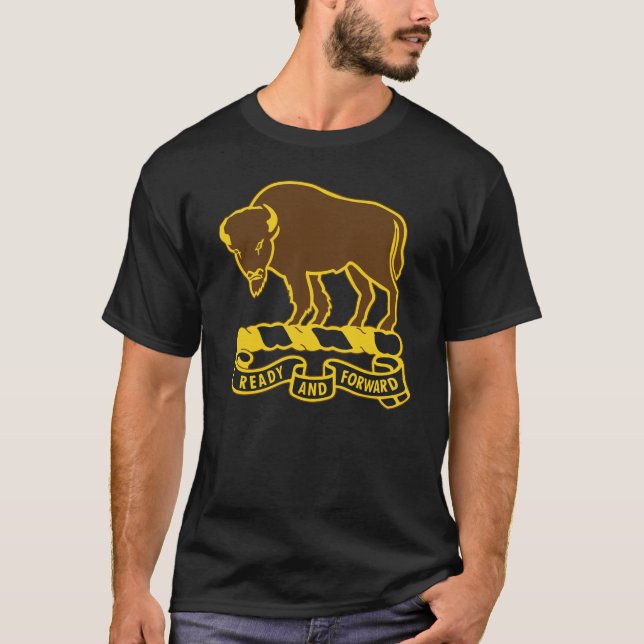 T-shirt 10e régiment de cavalerie des États-Unis (soldats  (Devant)