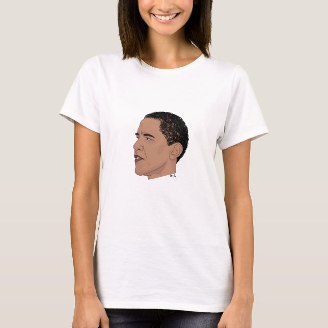 T-shirt 11042008 Obama Chic (Devant)