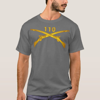T-shirt 110e Régiment d'infanterie Branche de l'infanterie