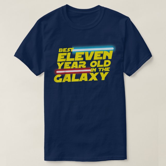 T-shirt 11 Ans 11e Fête Anniversaire Meilleur Dans Le Gala (Design devant)