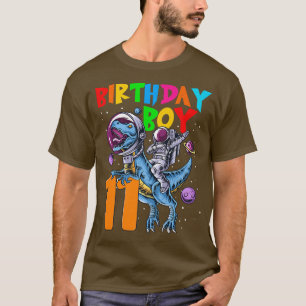 T-shirt 11 ans Anniversaire Garçon Astronaut équitation 11
