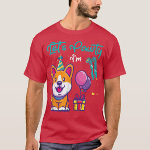 T-shirt 11 Ans Corgi Amoureux des chiens 11e Anniversaire