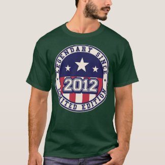 T-shirt 11 ans de légende depuis 2012 11e anniversaire