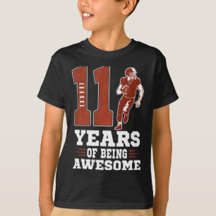 T-shirt 11 ans d'être merveilleux garçon 11e anniversaire 
