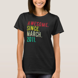 T-shirt 11 Ans Mars 2011