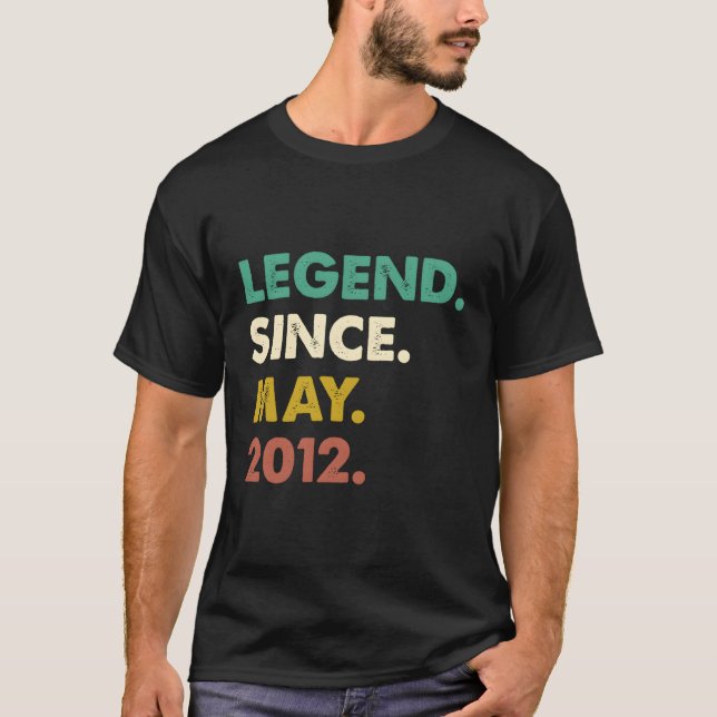 T-shirt 11 Légende Depuis Mai 2012 11E (Devant)