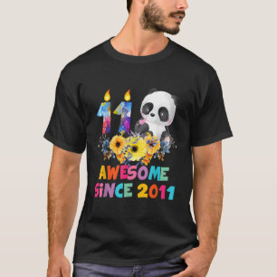 T-shirt 11 Magnifique 2011 11E Panda Unicorn