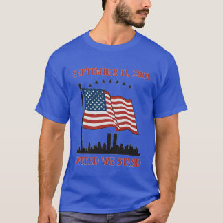 T-SHIRT 11 SEPTEMBRE 2001 UNITED NOUS SOMMES