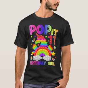 T-shirt 11e anniversaire Fidget Jouet Pop It Anniversaire