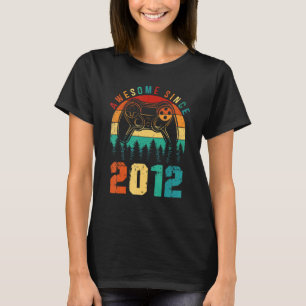 T-shirt 11e Anniversaire Garçons Vidéo Jeu Niveau 11 Aweso