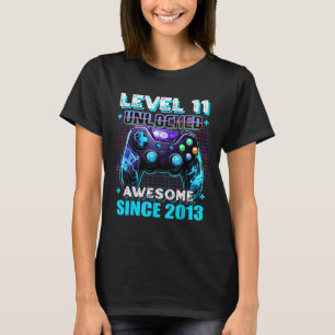 T-shirt 11e Anniversaire Joueur 11 Anniversaire Amusant An